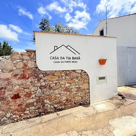 Сasa de vacaciones Casa Da Tia Bana, Fonte Velha, Juncal (Leiria)